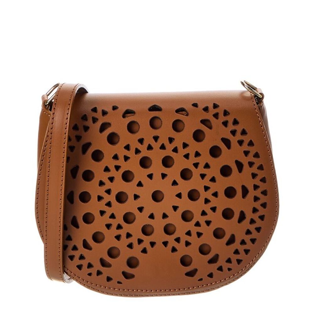 Isabella Rossetti Charlotte27 Leather Shoulder Bag, Brown